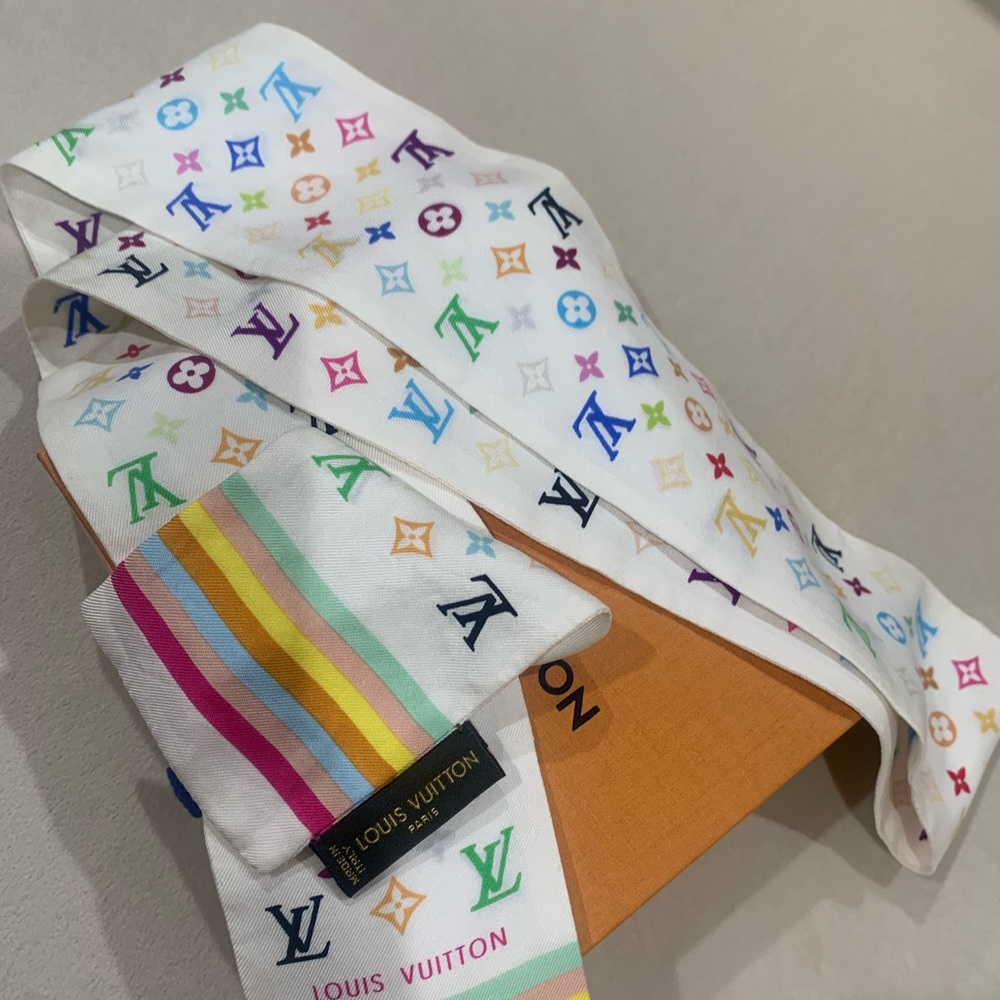 Louis Vuitton Silk Monogram multicolor Bandeau